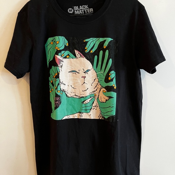 Hot Topic Tee Cat aliens size M - Picture 2 of 2